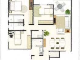Planta do Apartamento